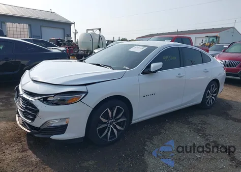 2022 Chevrolet Malibu Fwd Rs из США, поврежденный, VIN 1G1ZG5STXNF200968